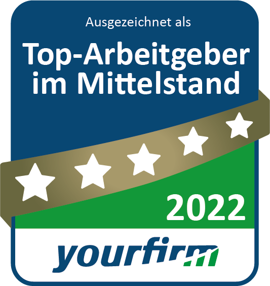 Yourfirm Siegel Top Arbeitgeber 2022