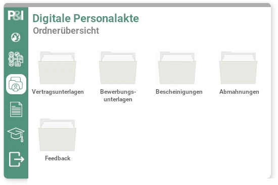 Die digitale Personalakte gestaltet Ihr HR-Management effizienter, indem es alle Dokumente an einem digitalen Ort speichert.